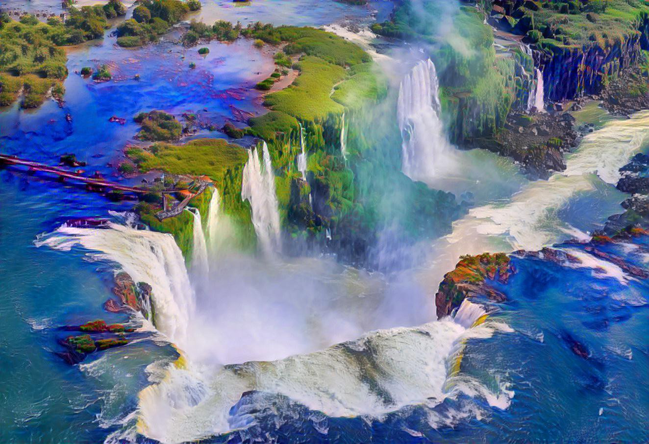 Iguassu Falls, Brazil and Argentina