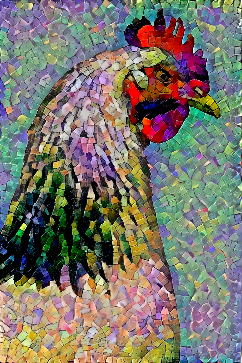 Mosaic Hen