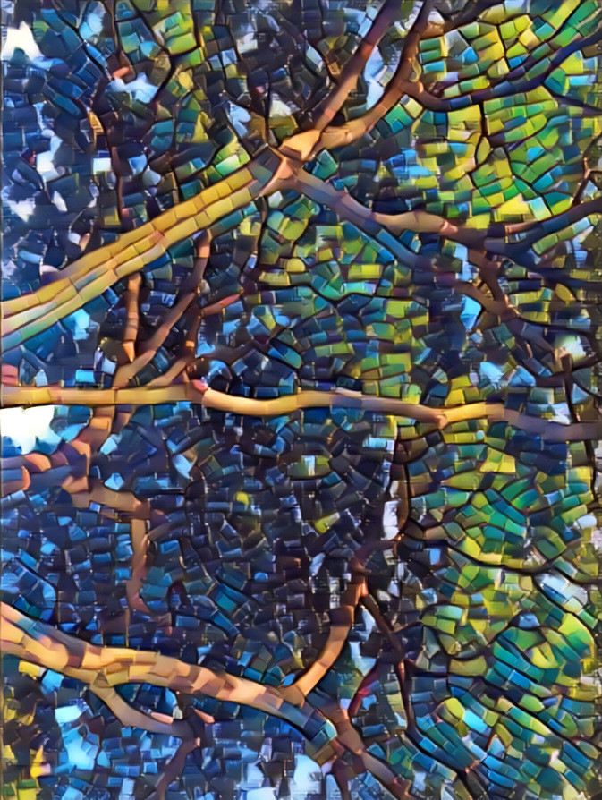 Beaded tree canopy