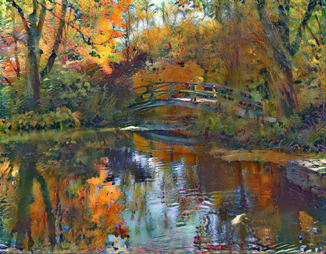 Monet Bridge, Grounds for Sculpture