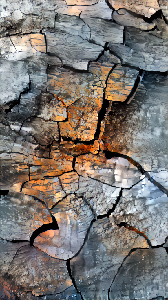 cracked soil