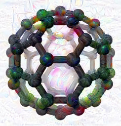 Step 1 recreating the Artificial Evolution of Life: simulation of the basic structure of a fullerene to stabilize coacervates