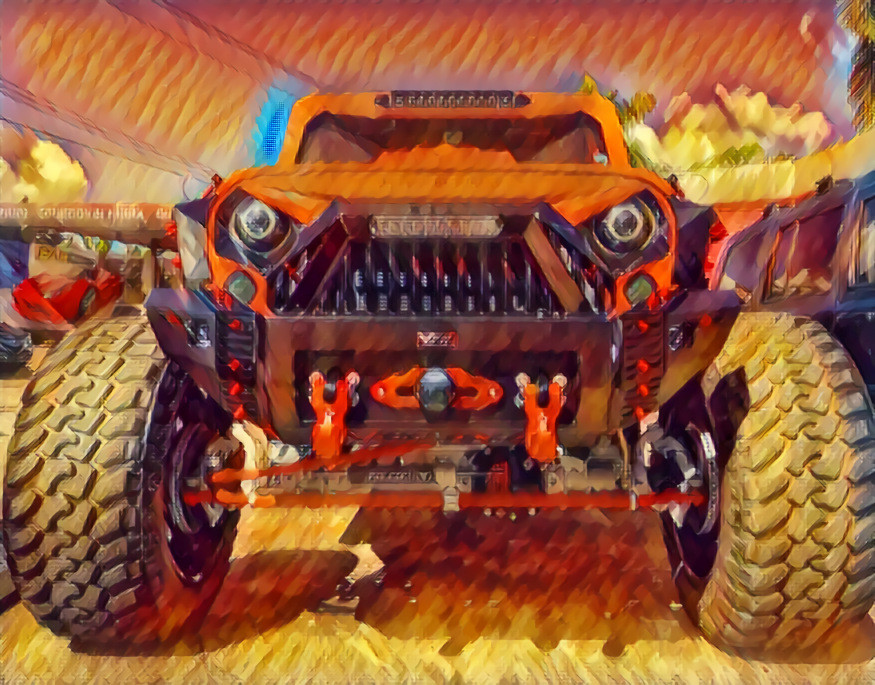 Jeep - Orange