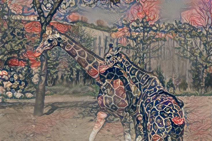 Rose Giraffes