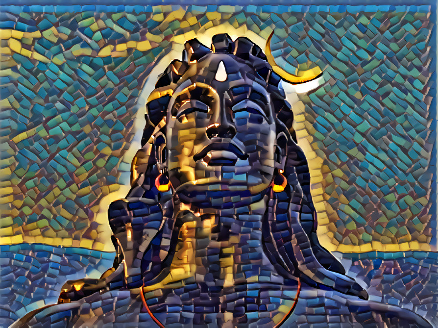 Adiyogi  mosaic