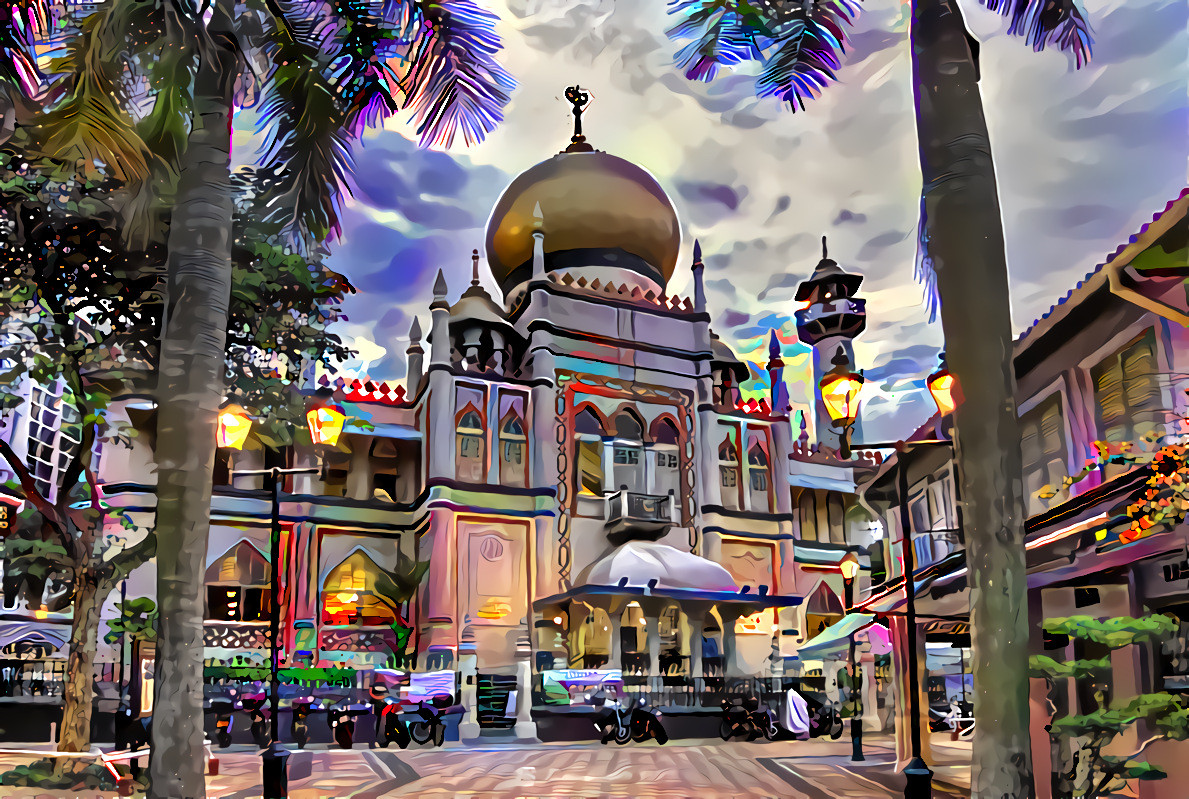 The Sultan Mosque at Kampong Glam, Singapore