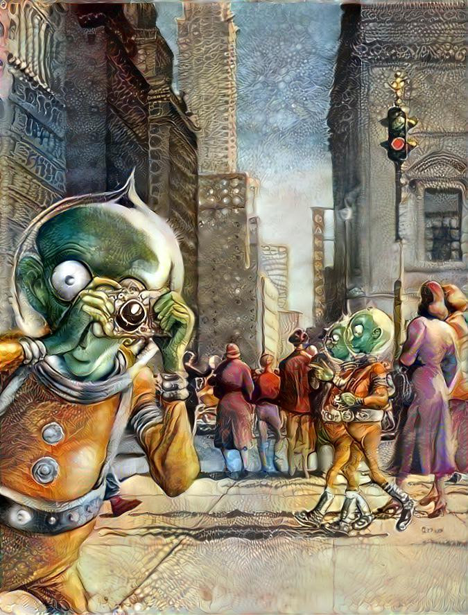 Ed Emshwiller: Tourists