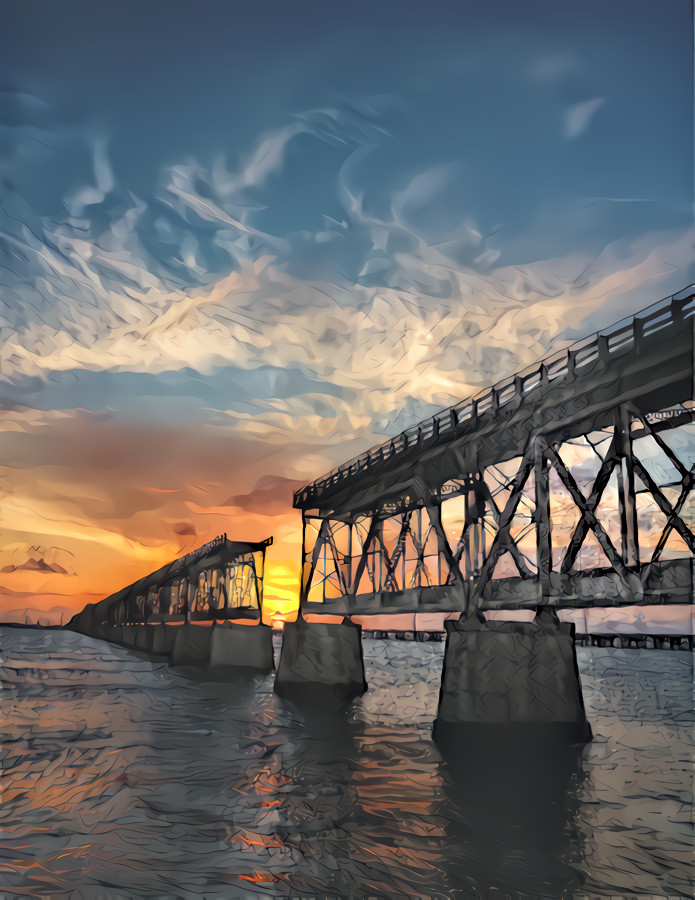 Bahia Honda Key Old Railway Bridge