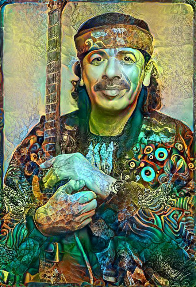 Carlos Santana.