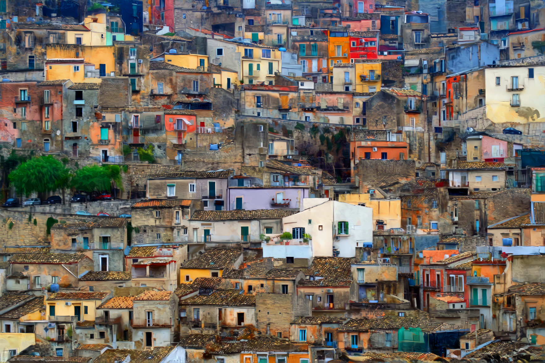 Sicily on the Hillside