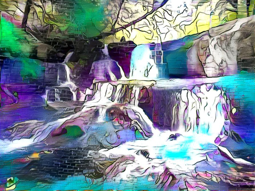 graffiti falls