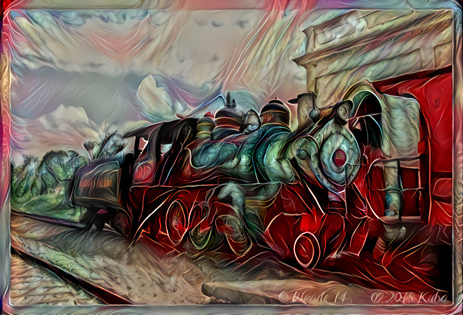 Steam locomotive