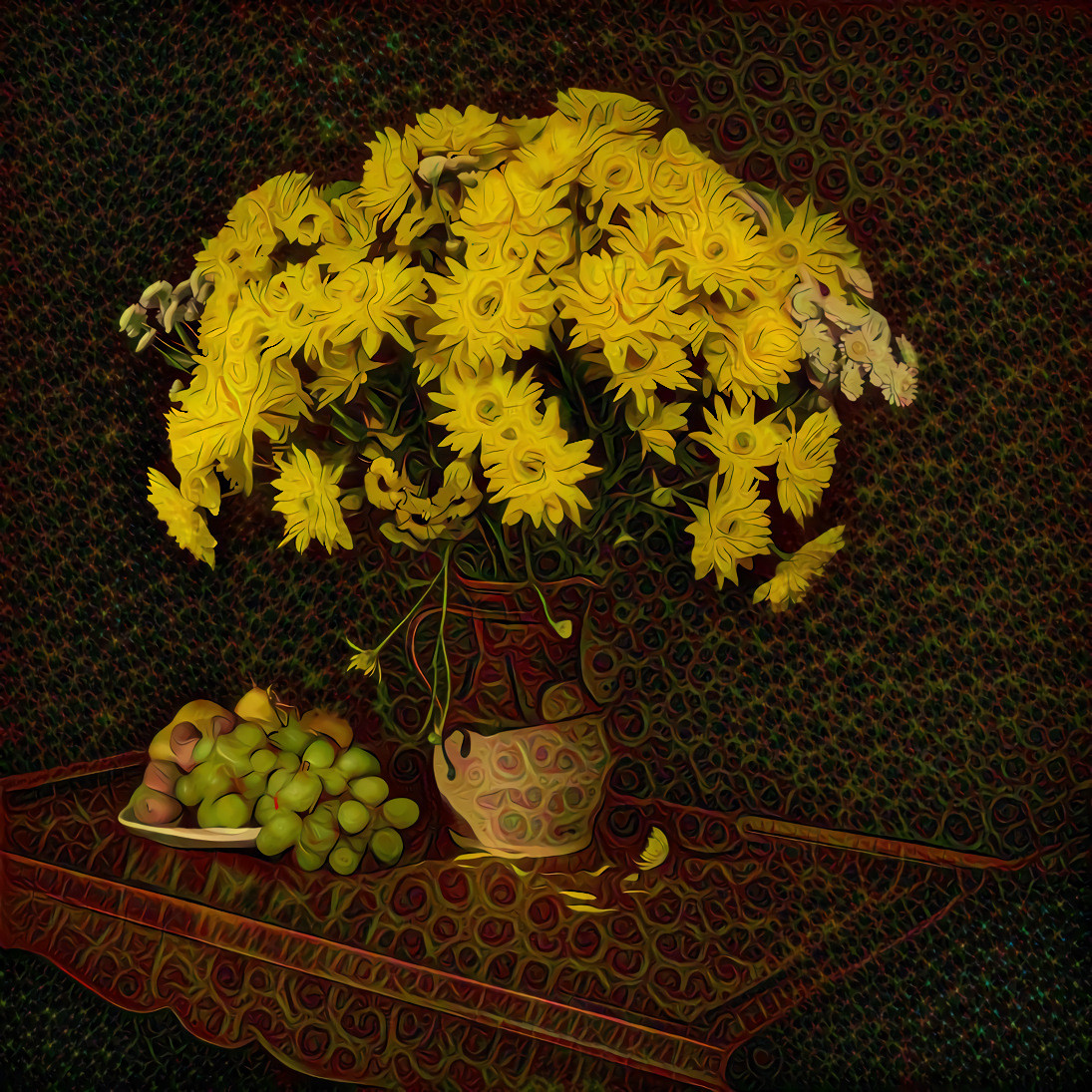 Still Life, Yellow Flowers