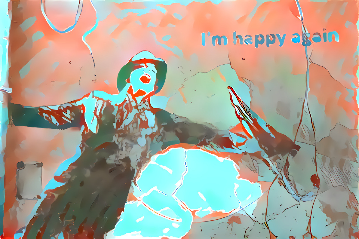 Graffiti 5 overlaid turquoise copper wpp 1