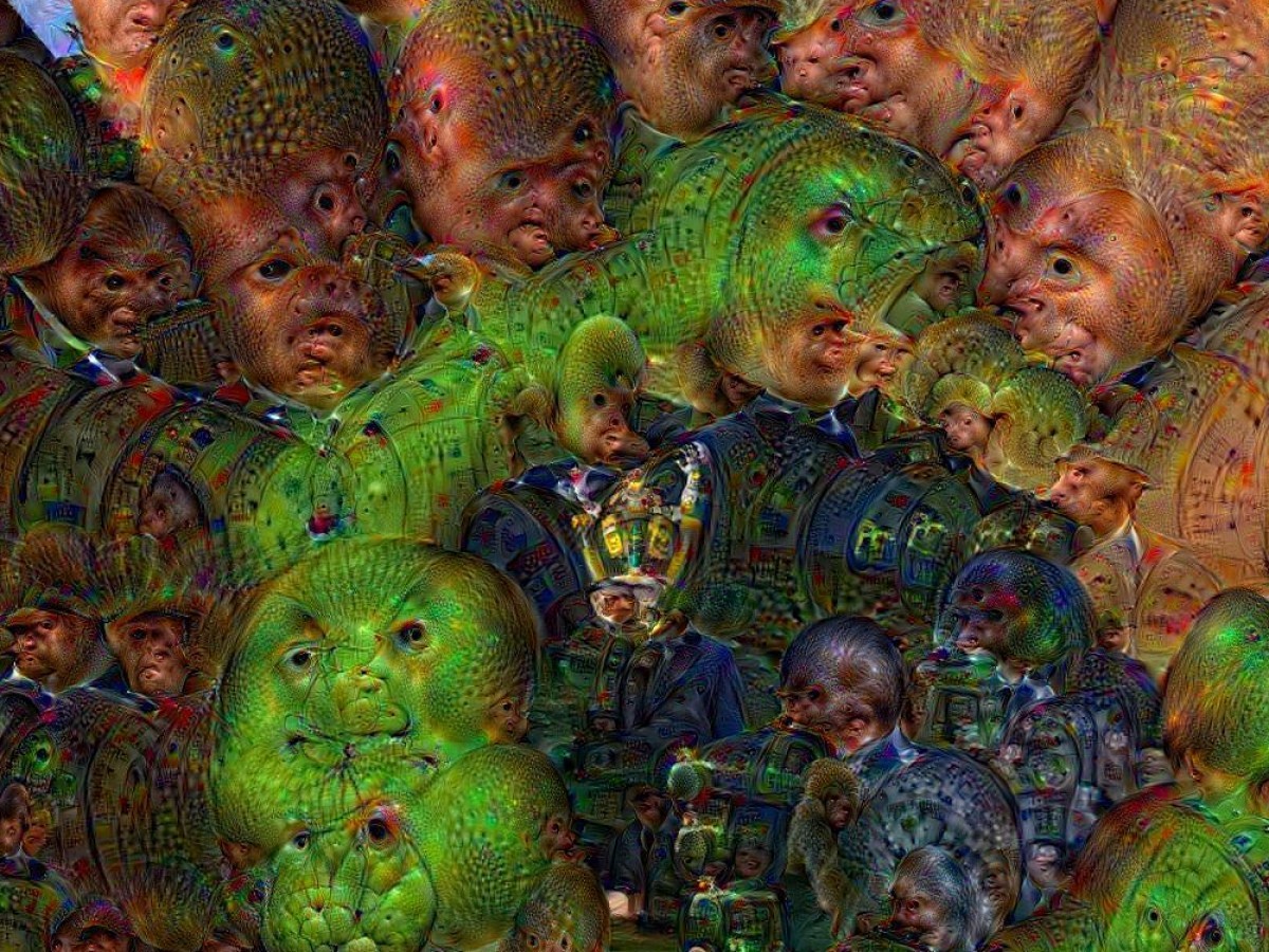 Spore screenshot deep dream