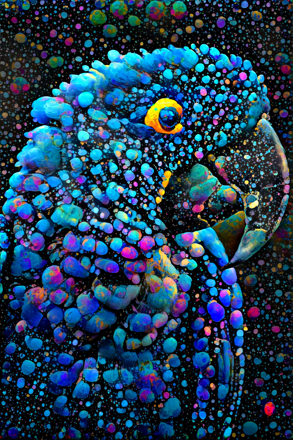 blue macawberry