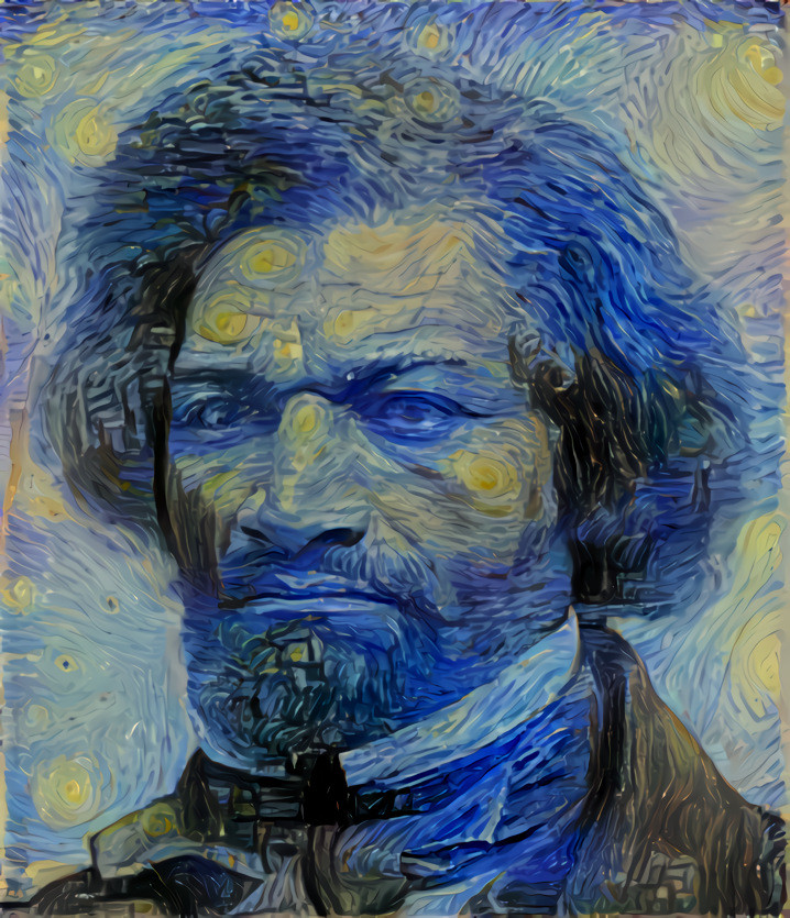 Frederick Douglass Starry Night