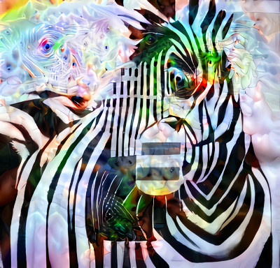 Trippy zebra