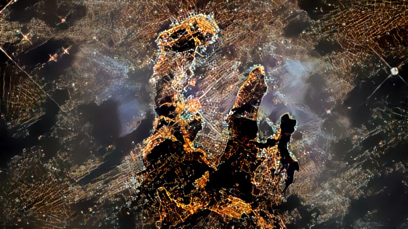 Pillars of Creation City, at night