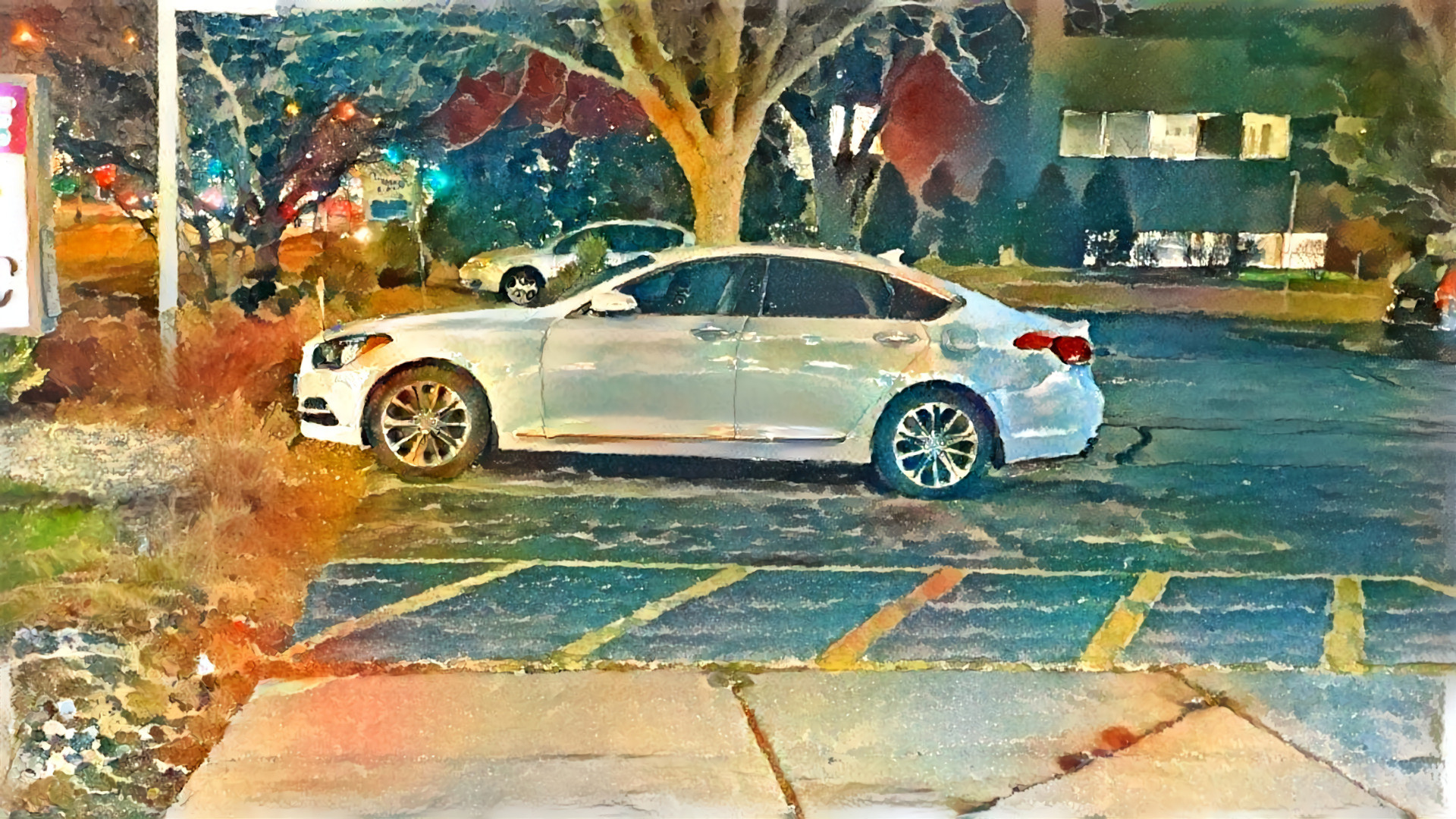 Got my car back (Genesis G80) after a week without and she looked so pretty :) | Style from DDG Community, Popular Styles - Thanks! :)