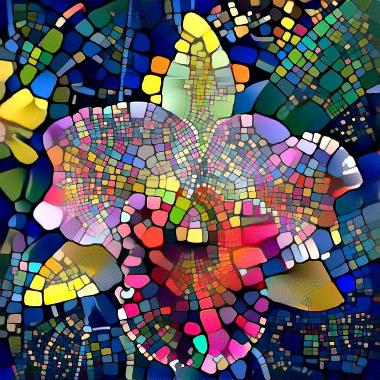 Orchid mosaic