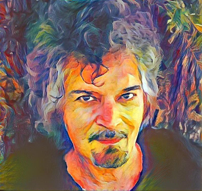 Gino Vannelli in a colorful mood