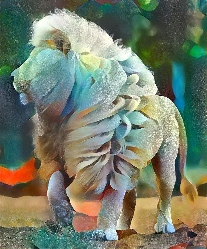 Stone lion