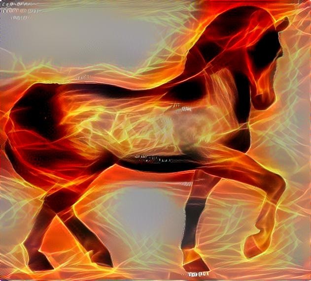 Flame Horse