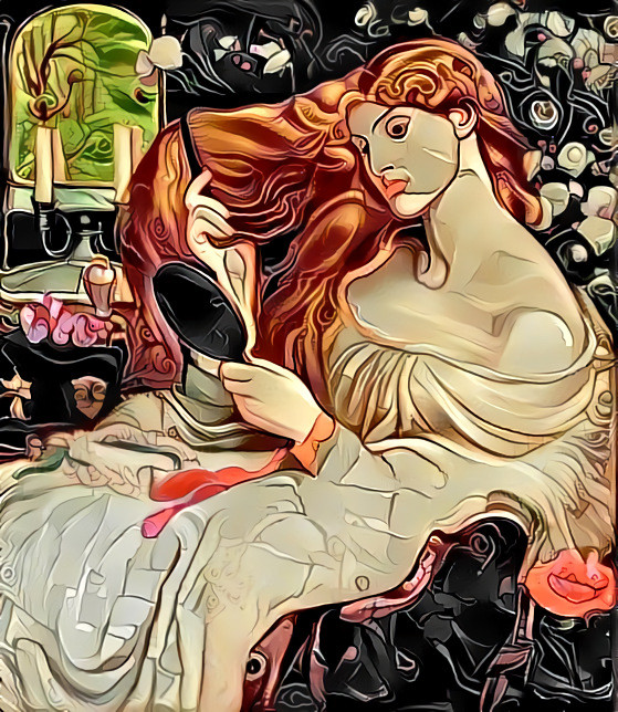 “Lady Lilith” by Dante Gabriel Rossetti I-03