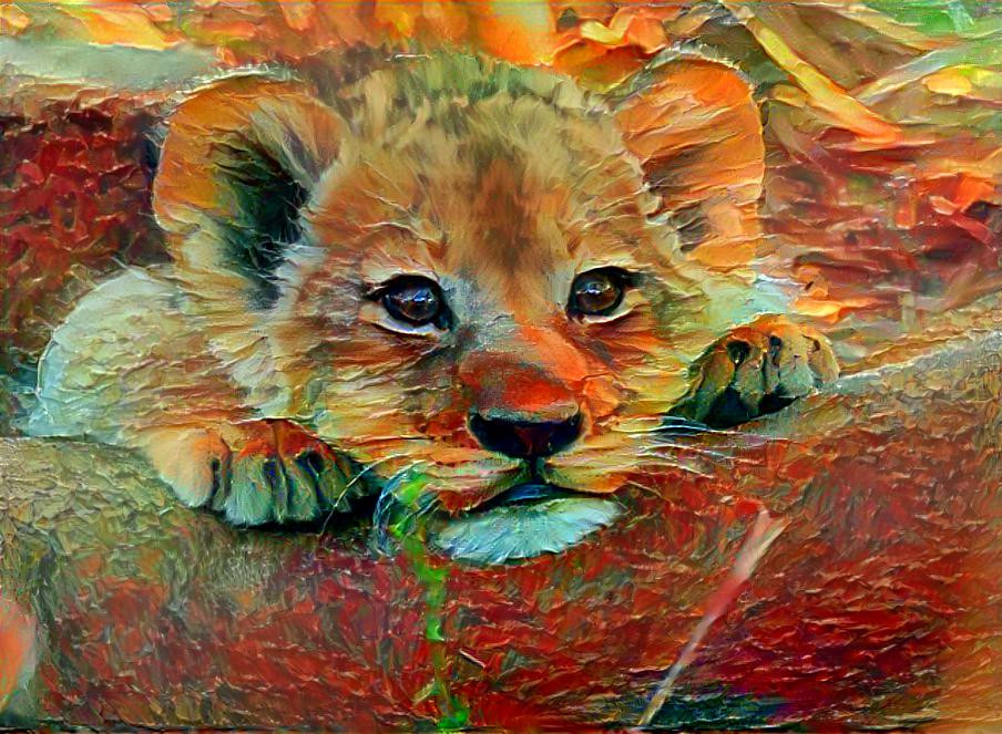 lion cub