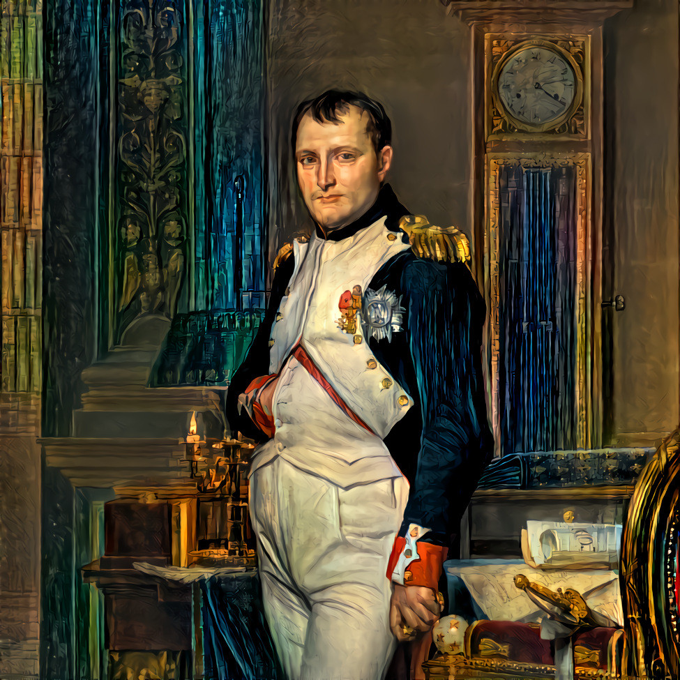 The Emperor Napoleon in His Study at the Tuileries