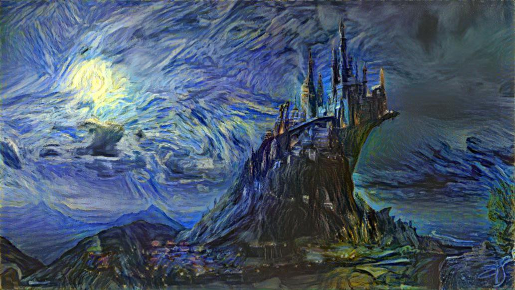 Hogwarts & Starry Night