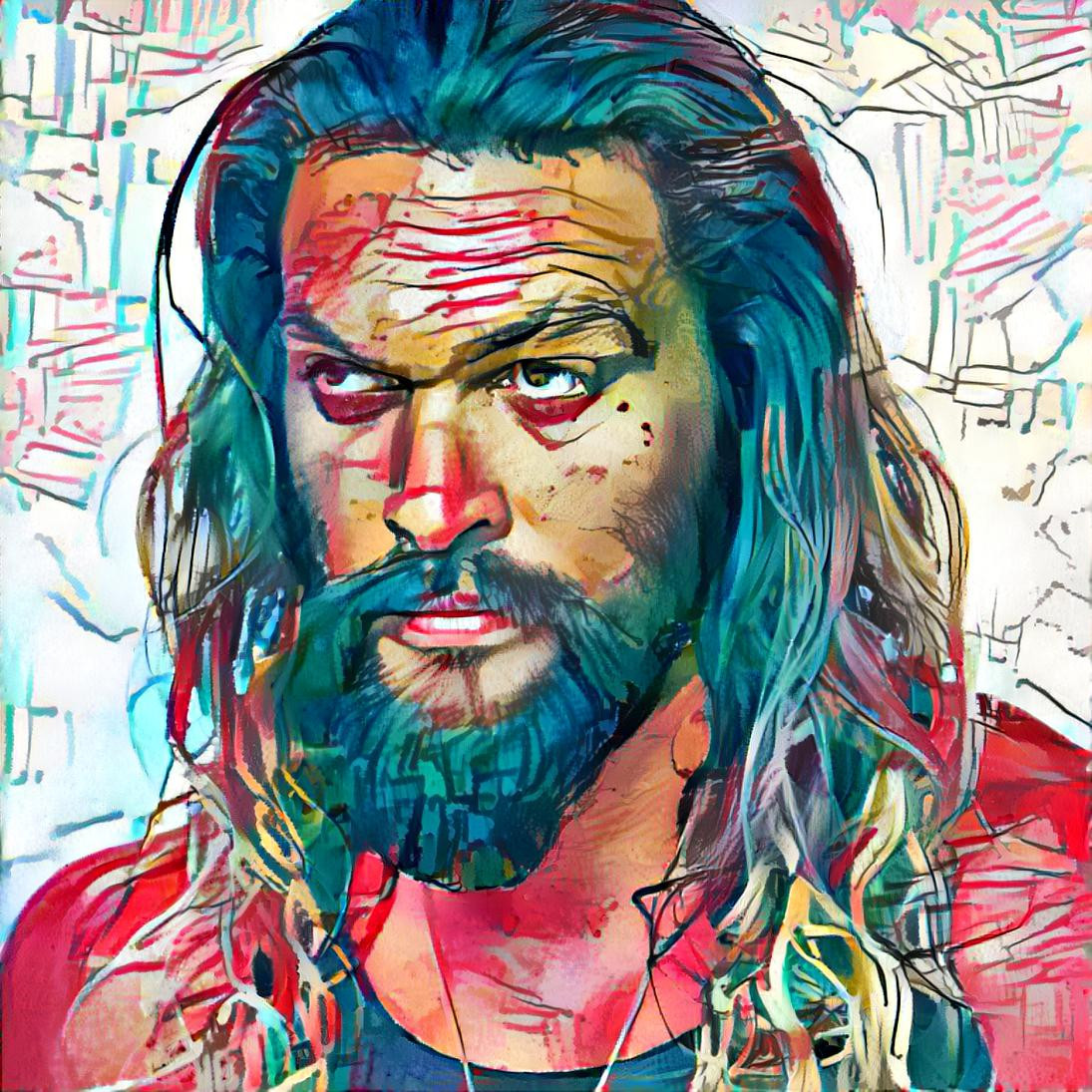 Portrait of Jason Momoa