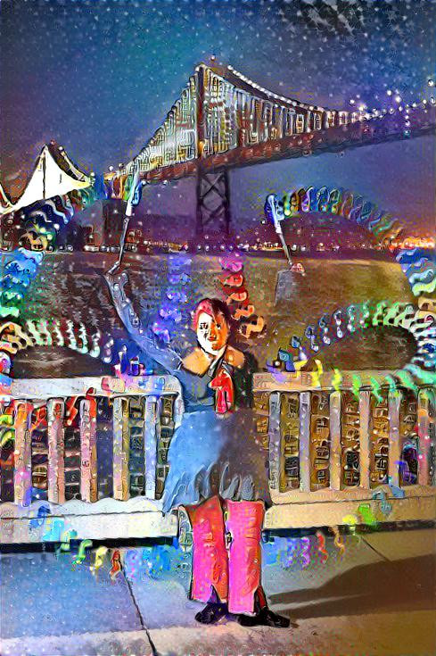 GlitterGirl LED Poi Bay Bridge