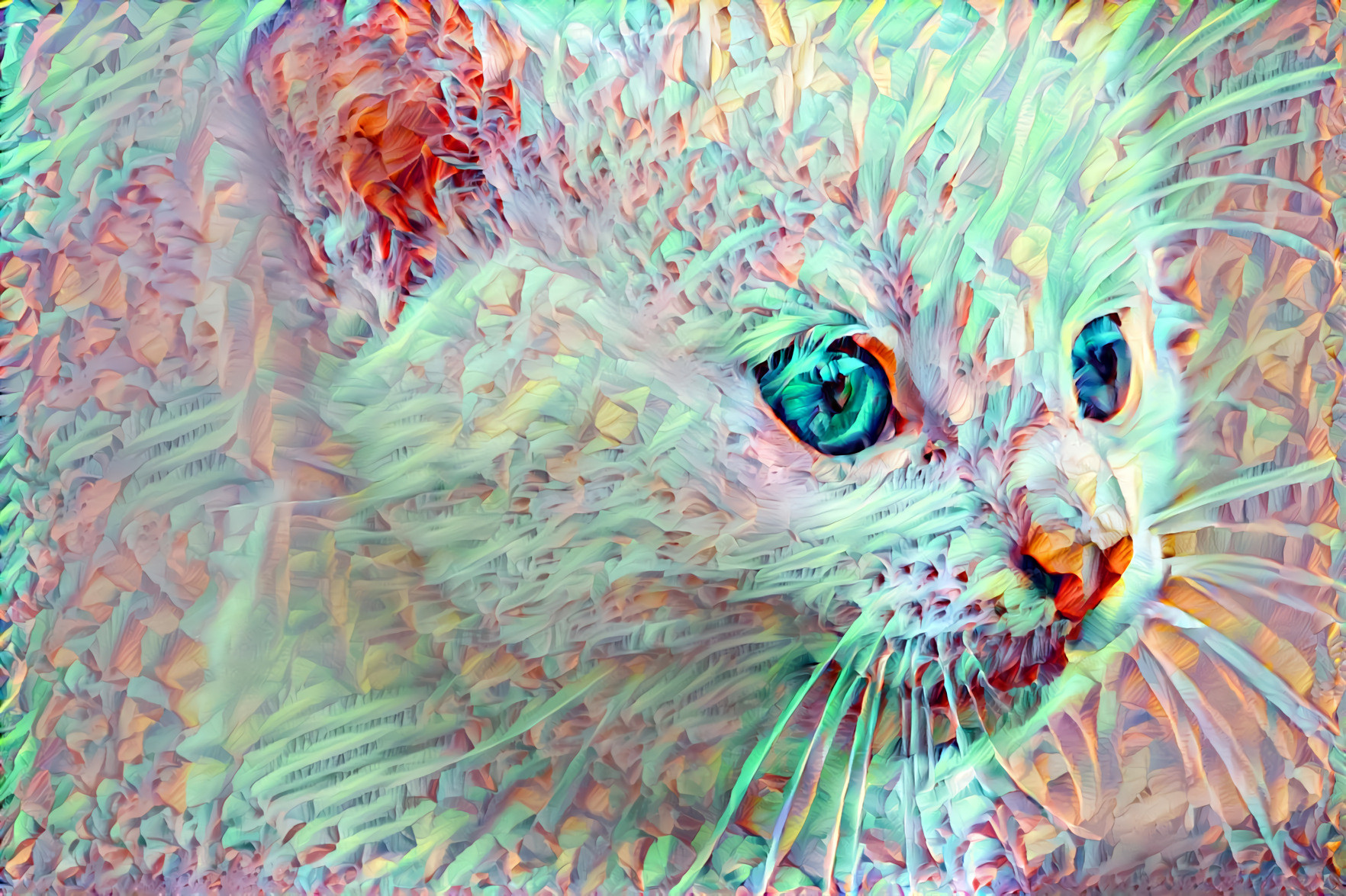 Colorful Kitty