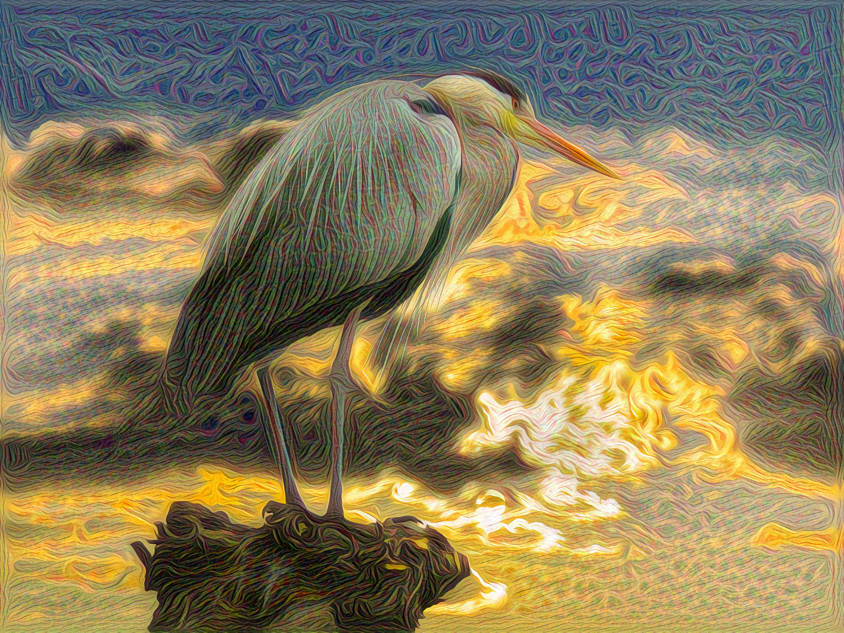 Great Blue Heron # 2