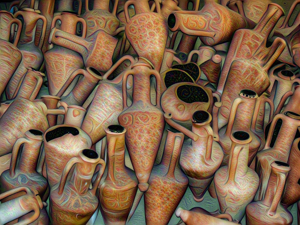 Clay Amphorae, Ancient Greek Shipwreck