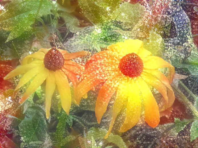 Black Eyed Susans and Gumdrops