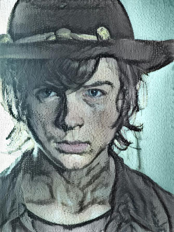 Deep Dream: TWD: Carl Grimes