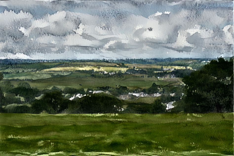 Harewood to water colour