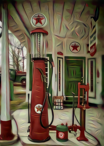 Texaco Gas Pump