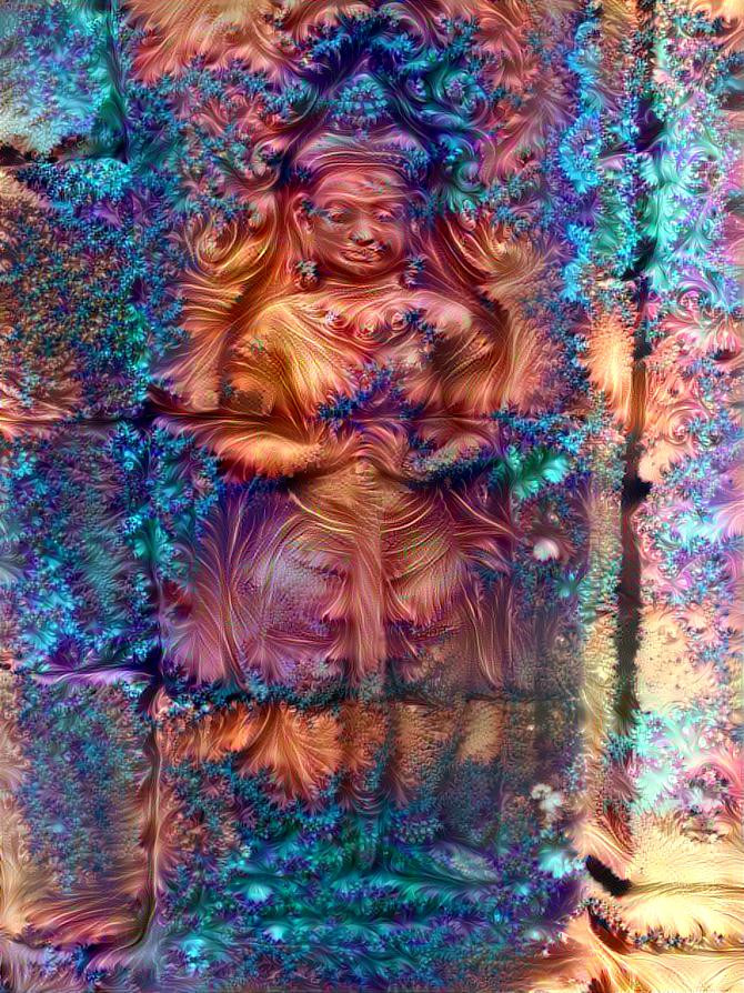 Fractal cambodian protector- original picture from A.Tinoco