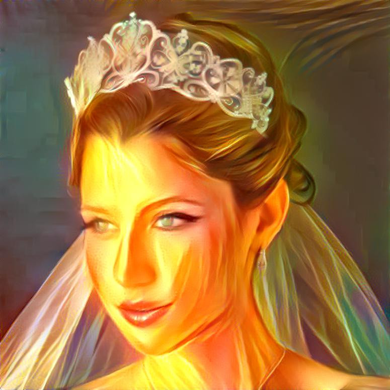 Bride with tiara