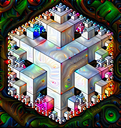 cube of cubes, which are made of cubes