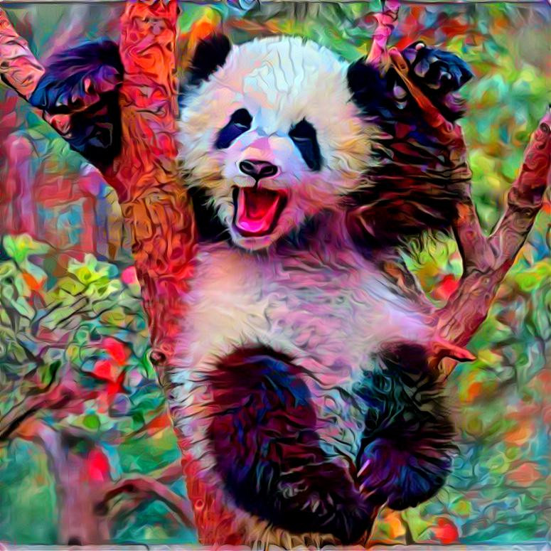 Magical panda