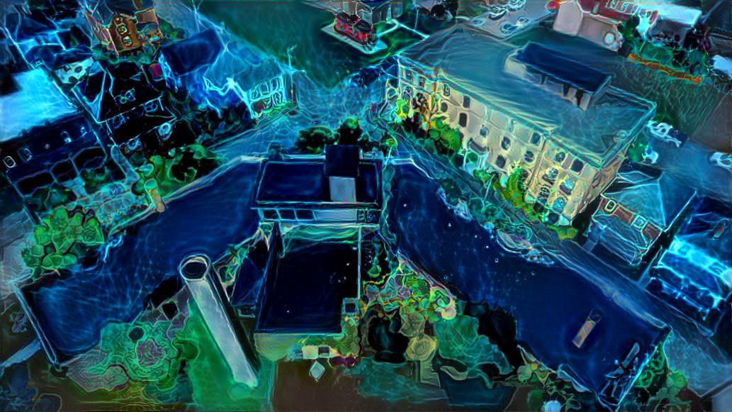 Underwater town