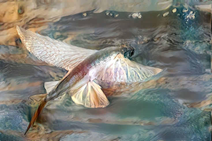 Flying Fish for Fish Friday 20180727 ♥ Style: Wacholtz Original, 'Jupiter'