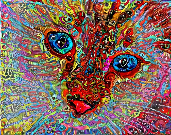 Psychedelic birman kitten