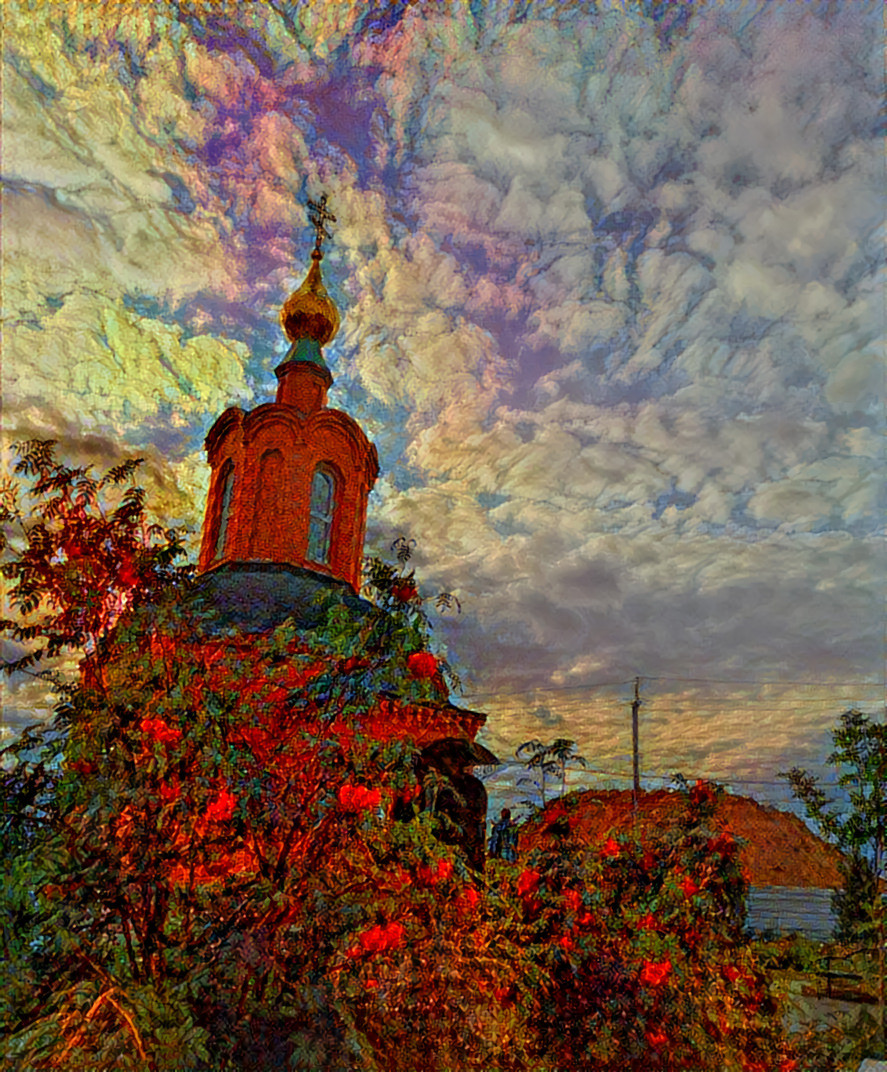 St. George church in Yurga, West Siberia