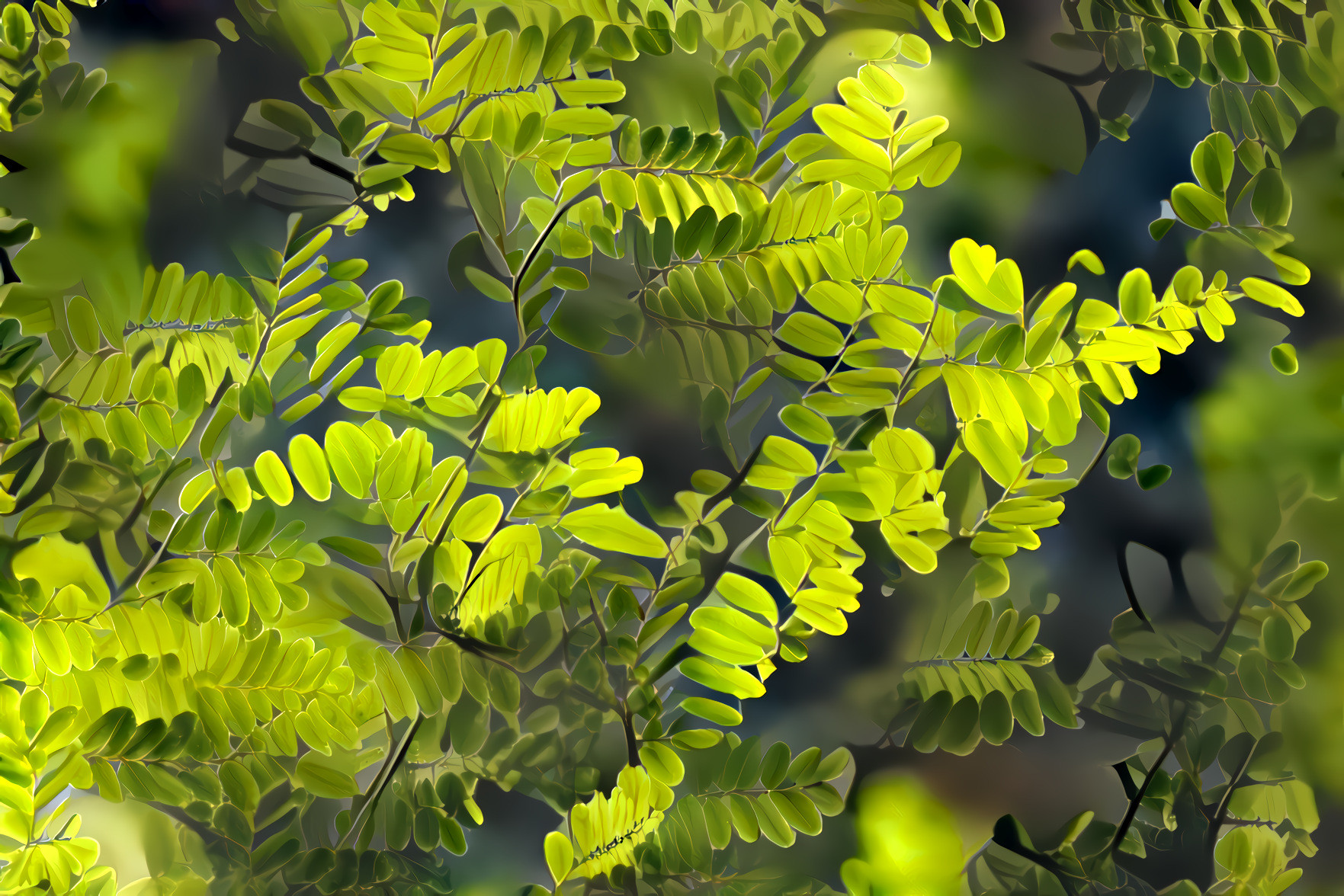 Leaves on Branches